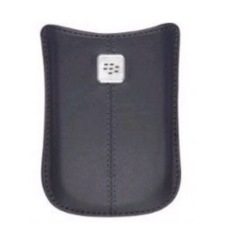 Кожени калъфи Кожени калъфи за Blackberry Кожен калъф тип джоб оригинален за Blackberry 8900 черен